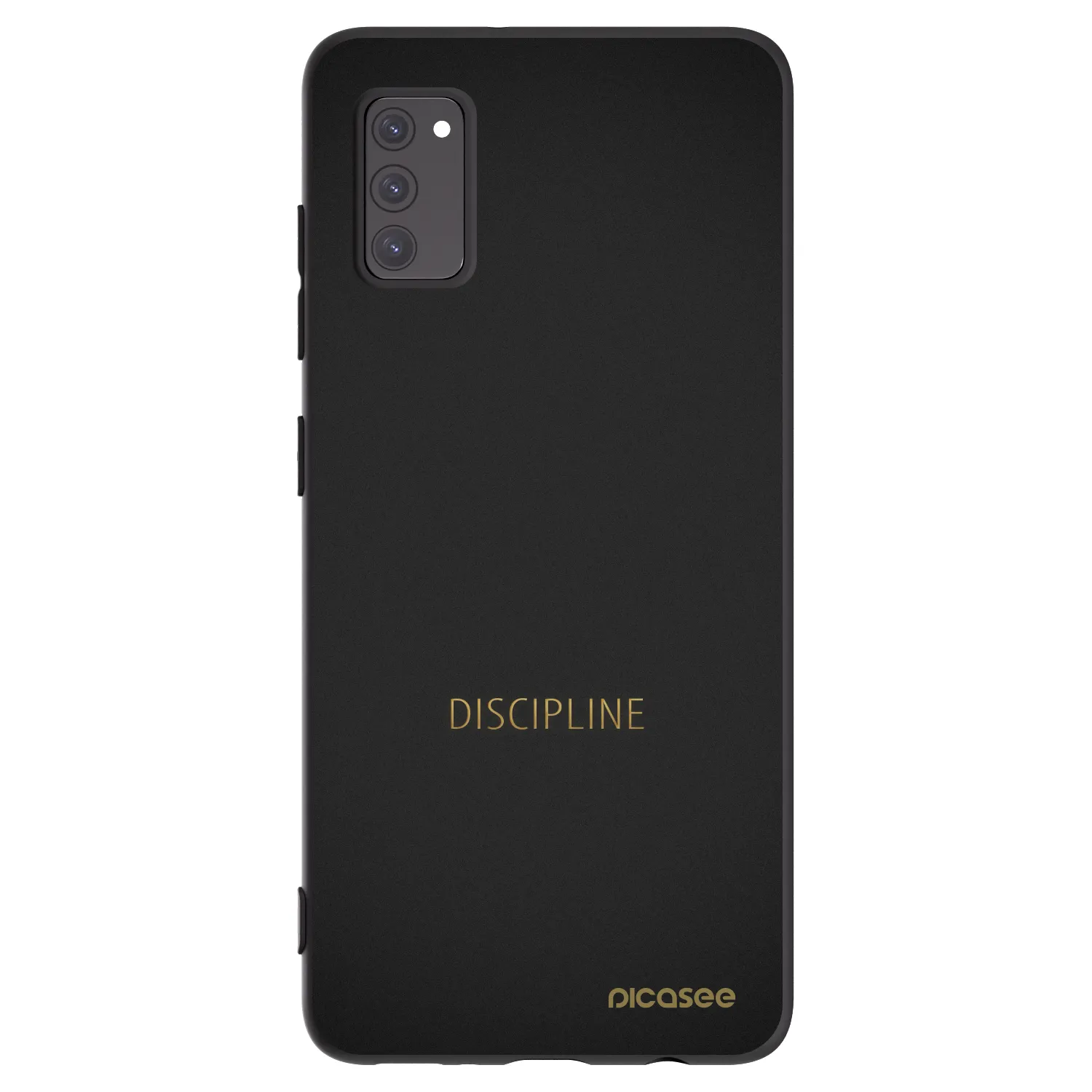 Picasee silikonový černý obal pro Samsung Galaxy A41 A415F - Discipline