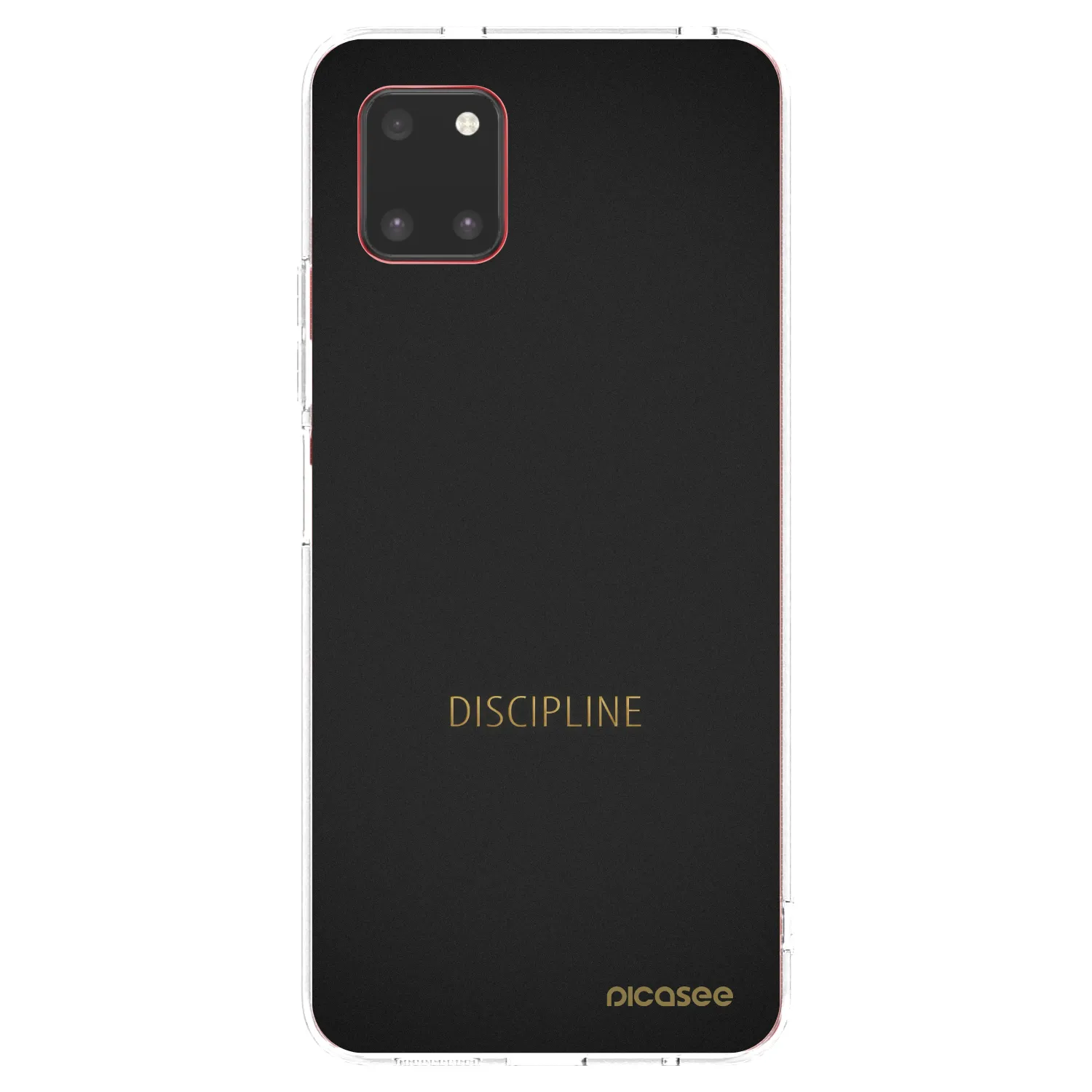Picasee silikonový průhledný obal pro Samsung Galaxy Note 10 Lite N770F - Discipline