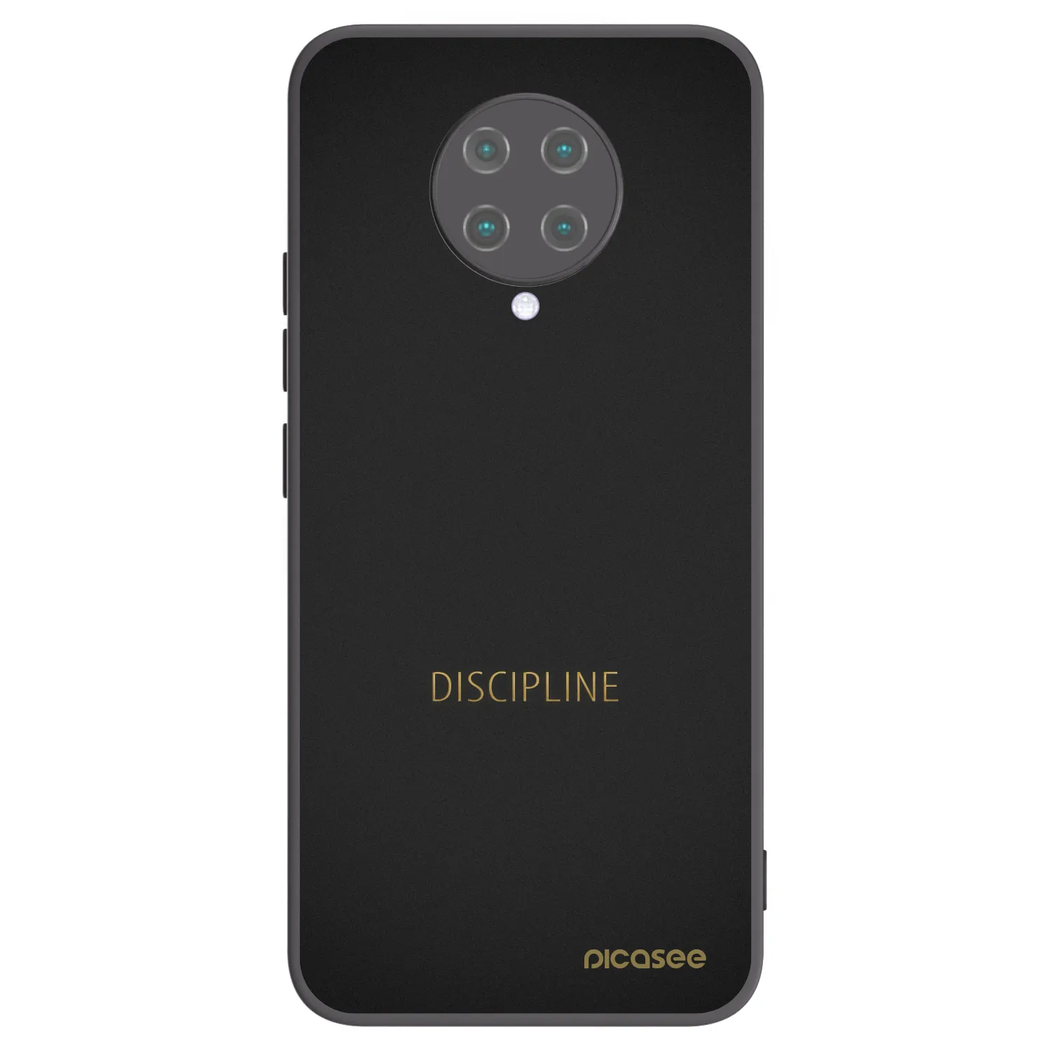 Picasee silikonový černý obal pro Xiaomi Poco F2 Pro - Discipline