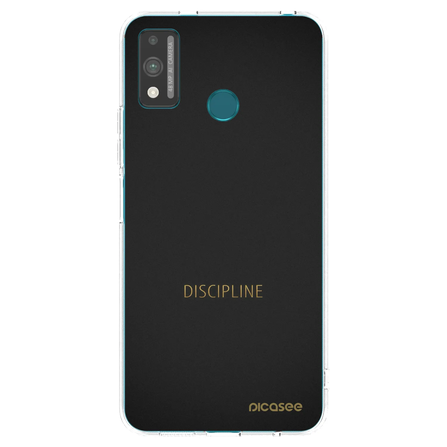Picasee silikonový průhledný obal pro Honor 9X Lite - Discipline