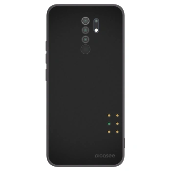 Picasee silikonový černý obal pro Xiaomi Redmi 9 - Pulse