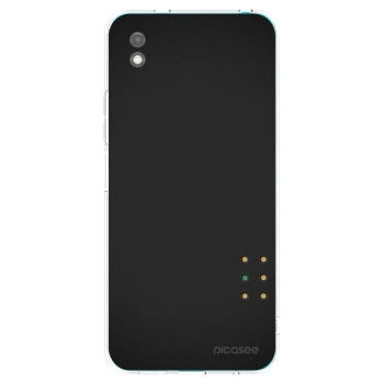 Picasee silikonový černý obal pro Xiaomi Redmi 9A - Pulse