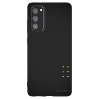 Picasee silikonový černý obal pro Samsung Galaxy S20 FE - Pulse