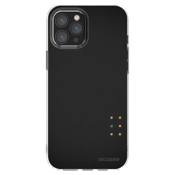 Picasee silikonový průhledný obal pro Apple iPhone 12 Pro Max - Pulse