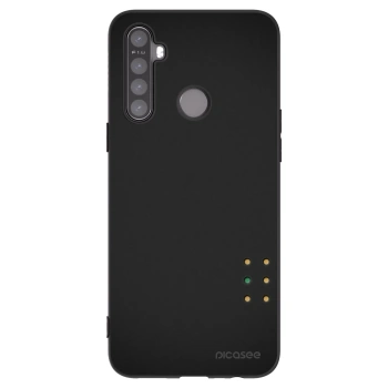 Picasee silikonový černý obal pro Realme 5 - Pulse