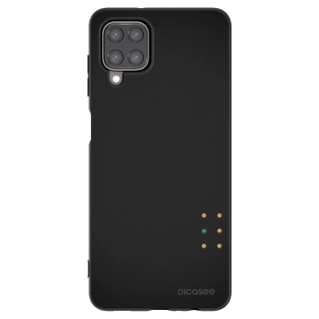 Picasee silikonový černý obal pro Samsung Galaxy A12 A125F - Pulse