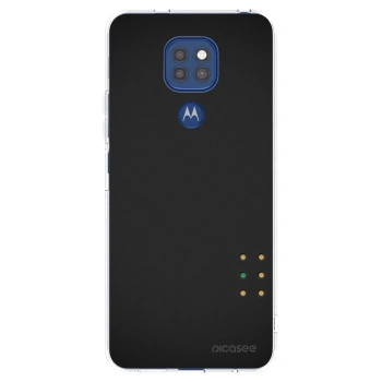 Picasee silikonový průhledný obal pro Motorola Moto G9 Play - Pulse