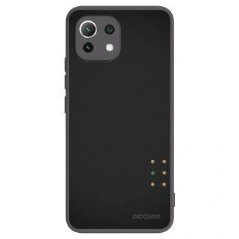 Picasee silikonový černý obal pro Xiaomi Mi 11 Lite - Pulse