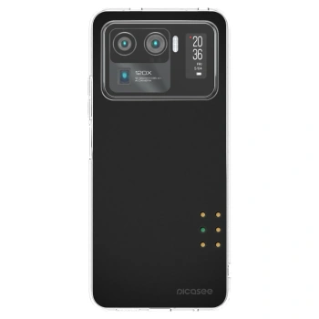 Picasee silikonový průhledný obal pro Xiaomi Mi 11 Ultra - Pulse