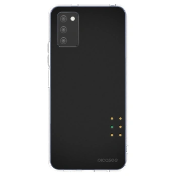 Picasee silikonový průhledný obal pro Samsung Galaxy A02s A025G - Pulse
