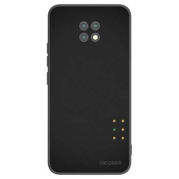 Picasee silikonový černý obal pro Xiaomi Redmi Note 9T - Pulse