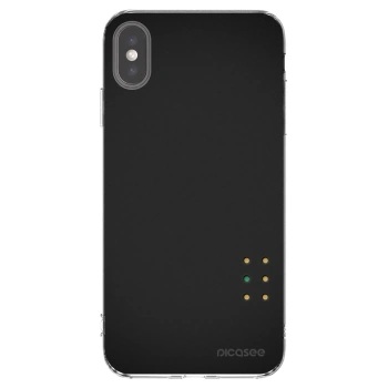 Picasee silikonový průhledný obal pro Apple iPhone XS Max - Pulse