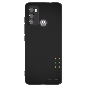 Picasee silikonový černý obal pro Motorola Moto G60 - Pulse