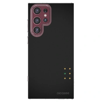 Picasee silikonový průhledný obal pro Samsung Galaxy S22 Ultra 5G - Pulse
