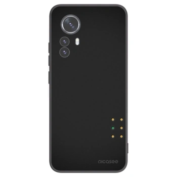 Picasee silikonový černý obal pro Xiaomi 12 Pro - Pulse