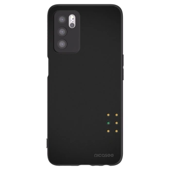Picasee silikonový černý obal pro OPPO A16s - Pulse
