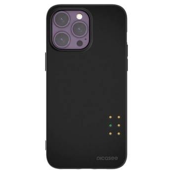 Picasee silikonový černý obal pro Apple iPhone 14 Pro Max - Pulse