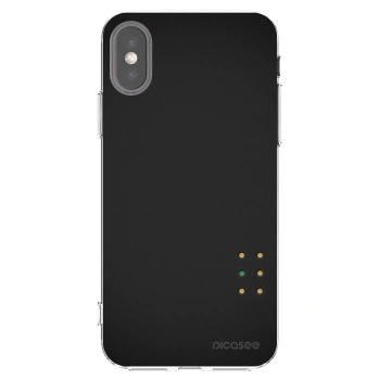 Picasee silikonový průhledný obal pro Apple iPhone X/XS - Pulse