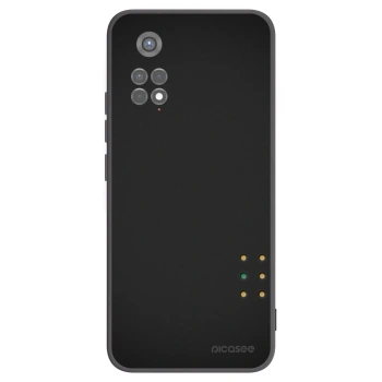 Picasee silikonový černý obal pro Xiaomi Redmi Note 11S 5G - Pulse