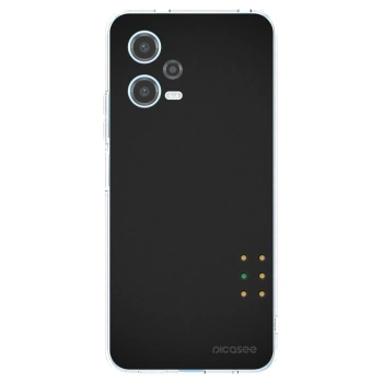 Picasee silikonový průhledný obal pro Xiaomi Redmi Note 12 5G - Pulse