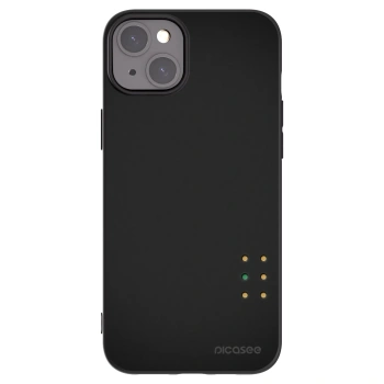 Picasee silikonový černý obal pro Apple iPhone 15 Plus - Pulse
