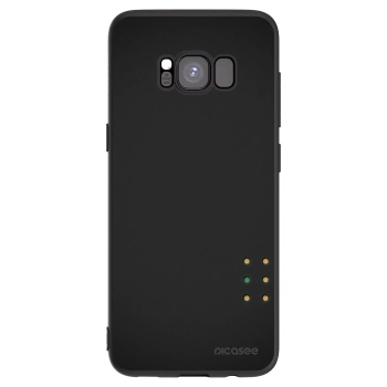 Picasee silikonový černý obal pro Samsung Galaxy S8 G950F - Pulse