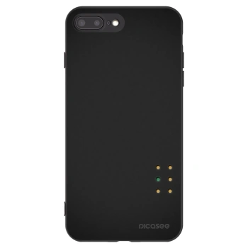 Picasee silikonový černý obal pro Apple iPhone 7 Plus - Pulse