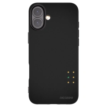 Picasee silikonový černý obal pro Apple iPhone 16 Plus - Pulse
