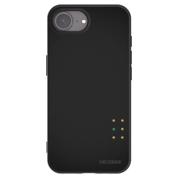 Picasee silikonový černý obal pro Apple iPhone 16e - Pulse