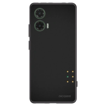 Picasee silikonový černý obal pro Motorola Moto G35 5G - Pulse