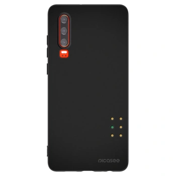 Picasee silikonový černý obal pro Huawei P30 - Pulse