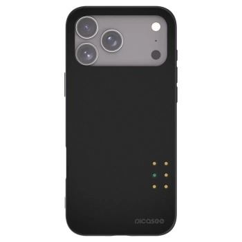 Picasee silikonový černý obal pro Apple iPhone 17 Pro Max - Pulse