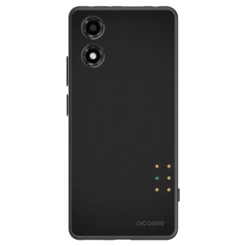 Picasee silikonový černý obal pro Motorola Moto E14 - Pulse