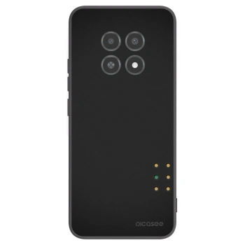 Picasee silikonový černý obal pro Realme 12X - Pulse