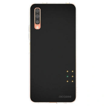 Picasee silikonový průhledný obal pro Samsung Galaxy A70 A705F - Pulse