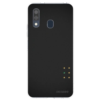 Picasee silikonový průhledný obal pro Samsung Galaxy A40 A405F - Pulse