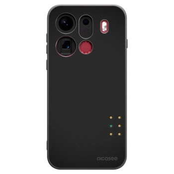 Picasee silikonový černý obal pro OPPO Find X9 Pro - Pulse