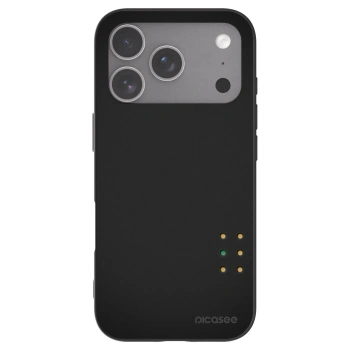 Picasee silikonový černý obal pro Apple iPhone 18 Pro - Pulse