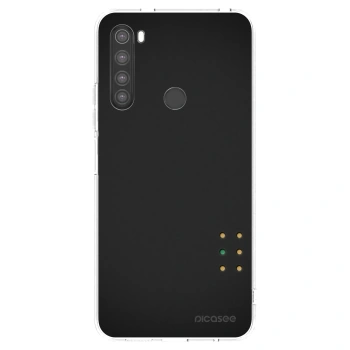 Picasee silikonový průhledný obal pro Xiaomi Redmi Note 8 - Pulse