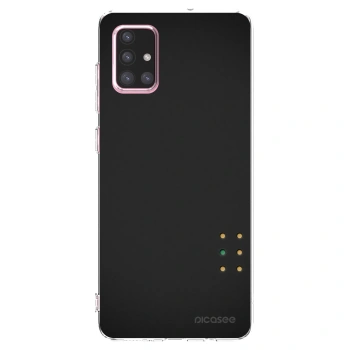 Picasee silikonový průhledný obal pro Samsung Galaxy A71 A715F - Pulse