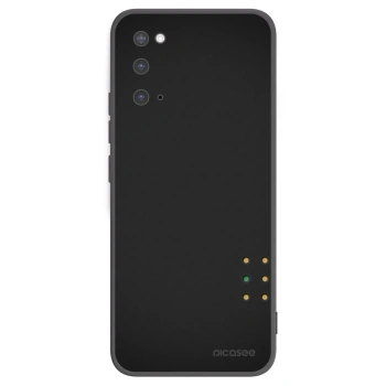 Picasee silikonový černý obal pro Samsung Galaxy S20 G980F - Pulse