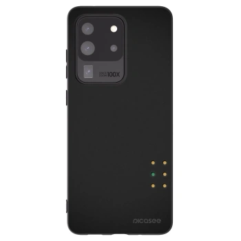 Picasee silikonový černý obal pro Samsung Galaxy S20 Ultra 5G G988F - Pulse