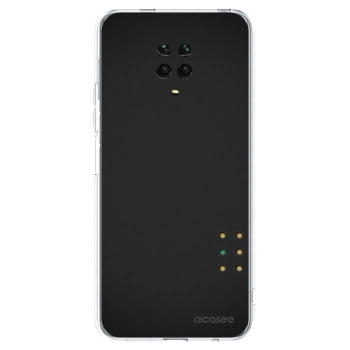 Picasee silikonový průhledný obal pro Xiaomi Redmi Note 9 Pro - Pulse