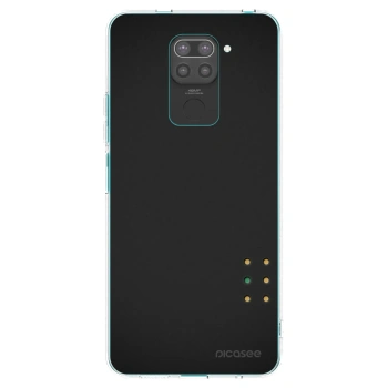 Picasee silikonový černý obal pro Xiaomi Redmi Note 9 - Pulse