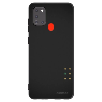 Picasee silikonový černý obal pro Samsung Galaxy A21s - Pulse