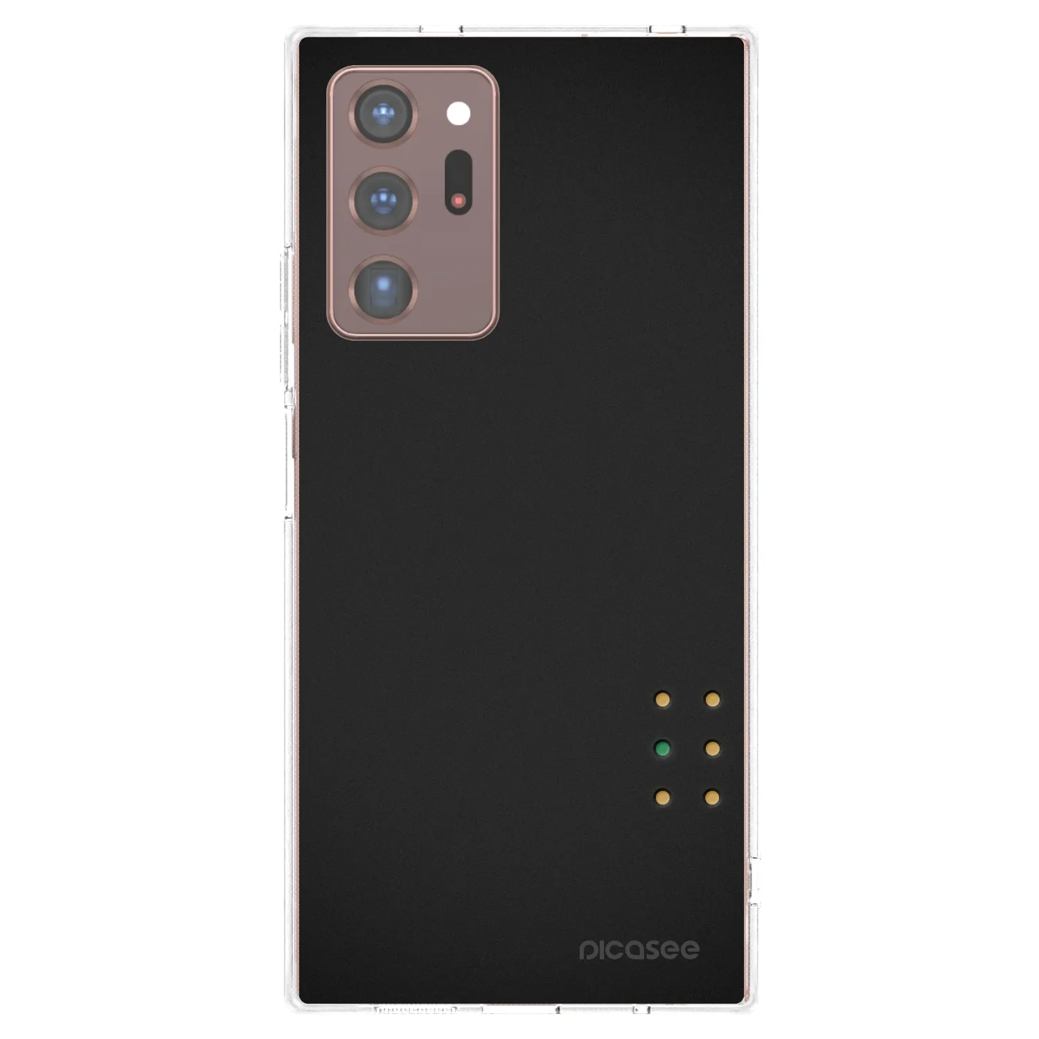 Picasee silikonový průhledný obal pro Samsung Galaxy Note 20 Ultra - Pulse