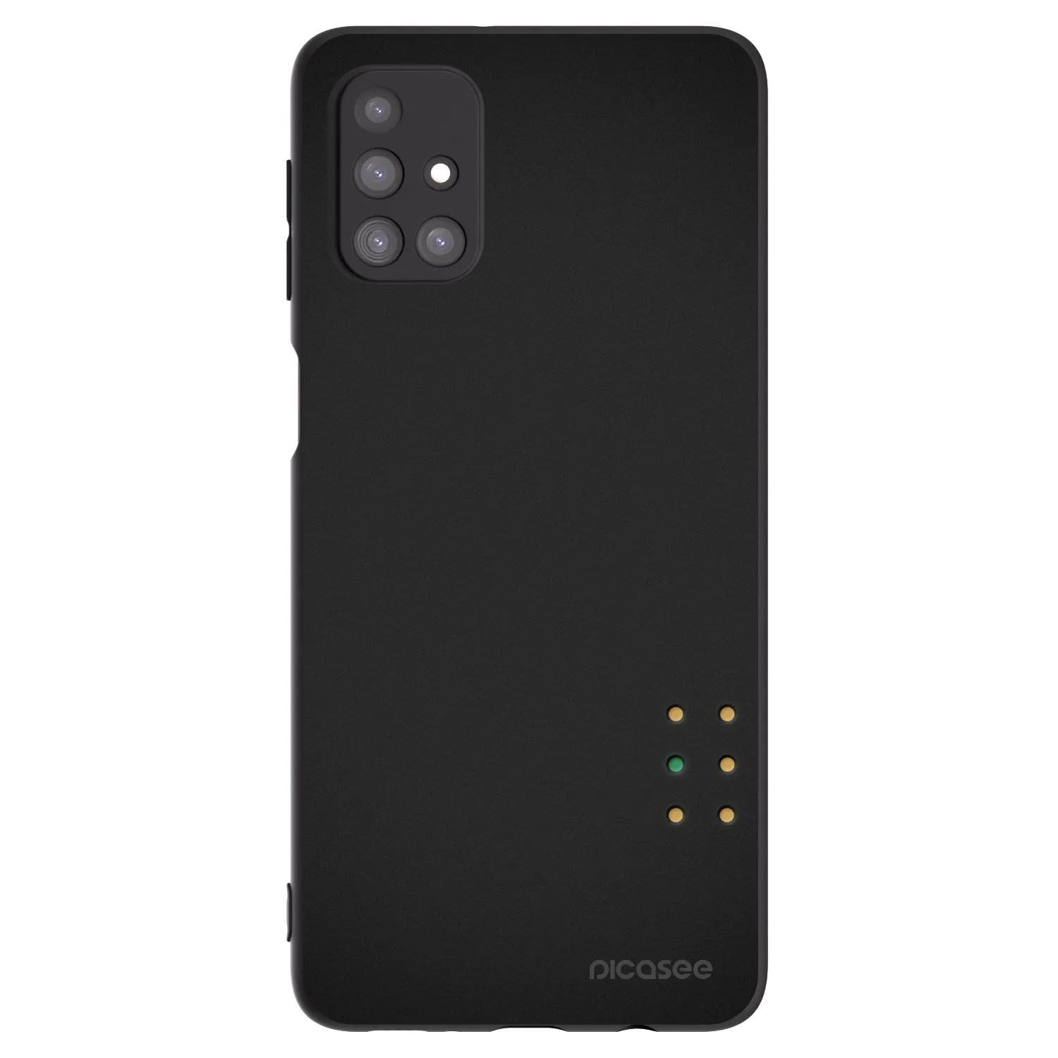 Picasee silikonový černý obal pro Samsung Galaxy M31s - Pulse