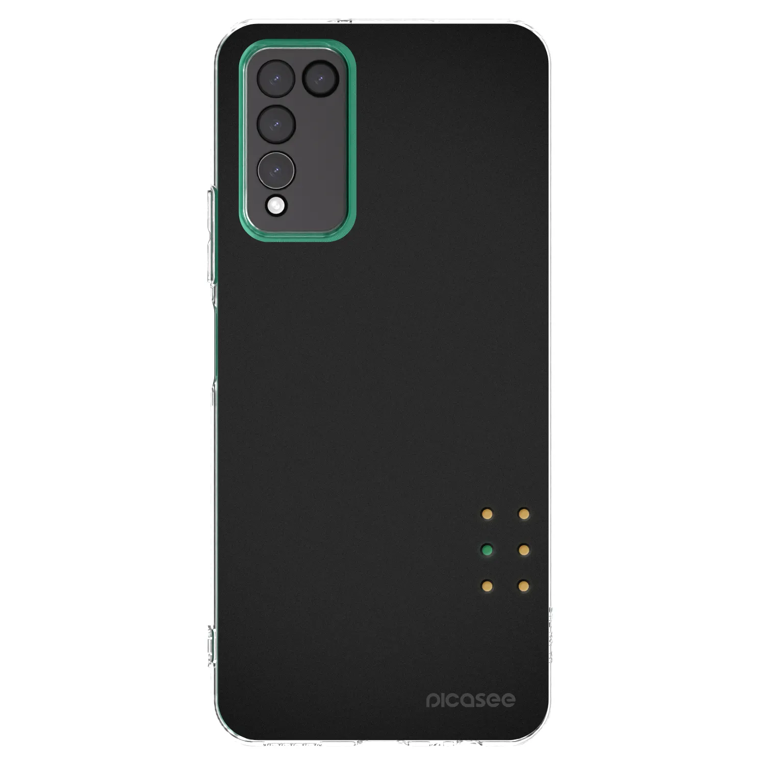 Picasee silikonový průhledný obal pro Honor 10X Lite - Pulse