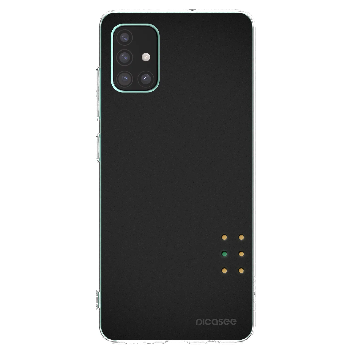 Picasee silikonový průhledný obal pro Samsung Galaxy M51 M515F - Pulse