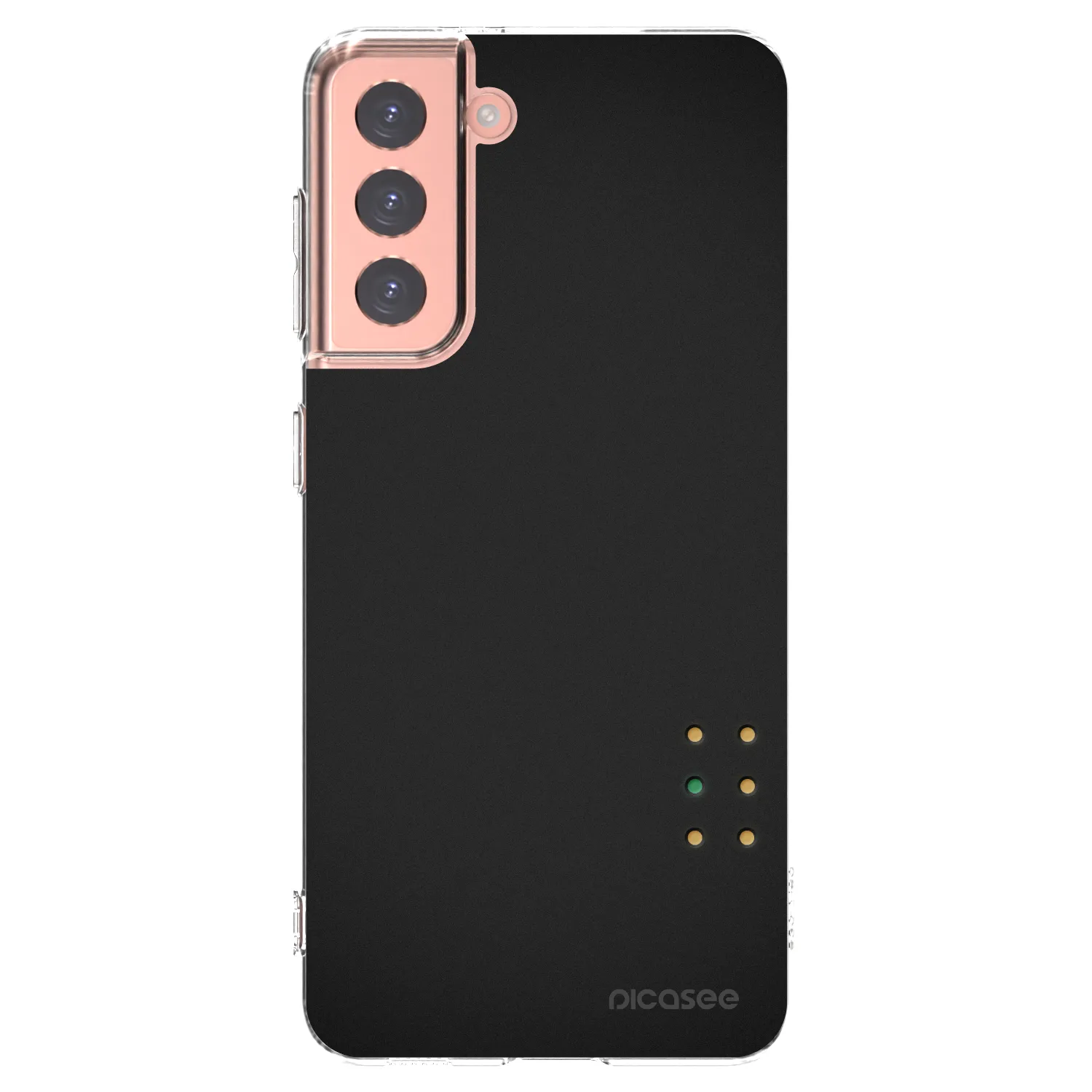 Picasee silikonový průhledný obal pro Samsung Galaxy S21 5G G991B - Pulse